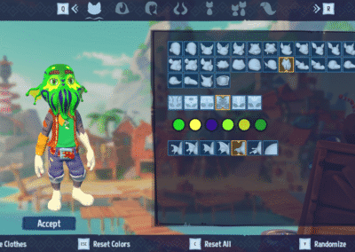 fully customizable avatar creation